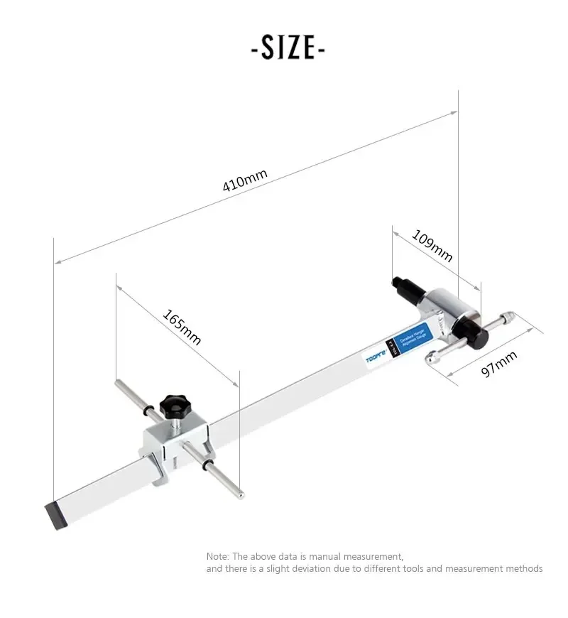 TOOPRE Bicycle Derailleur Hanger Alignment Gauge Professional Tool Measure Straighten Dropout Repair Tools For MTB Road Bike - Image 6