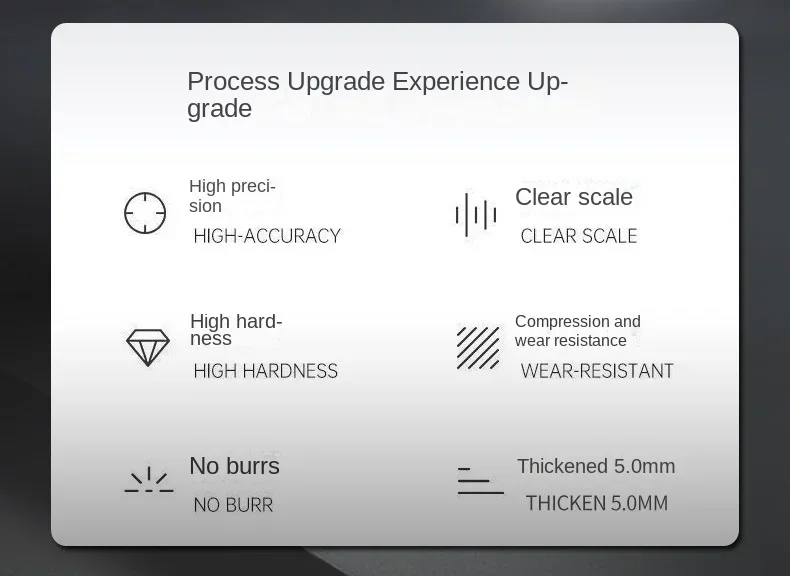Engineered for Emergencies: 50cm Stainless Steel Ruler with Hardened Tip for Measurement & Window-Breaking - Image 9