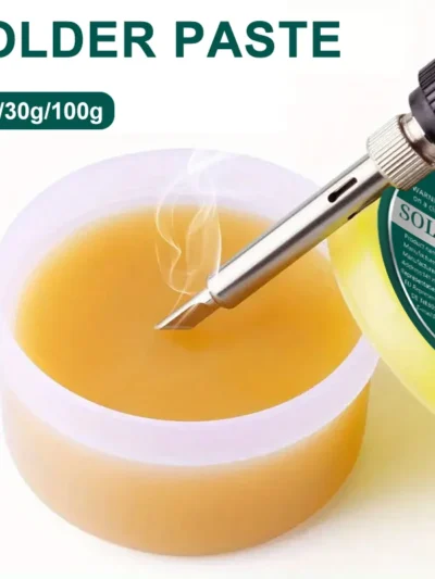 Soldering Paste Solder Flux Lead-free Easy to Soldering for Soldering SMD BGA IC PCB LED Soldering Repair Welding Components