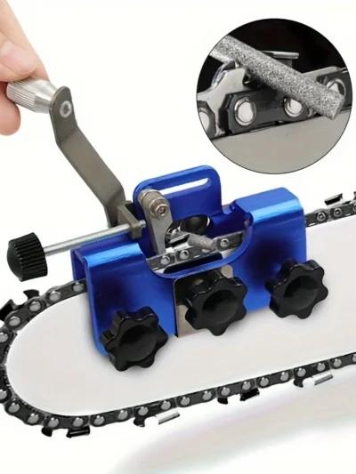 Chainsaw Chain Sharpener Tool Portable Chainsaw Chain Sharpening Woodworking Grinding Stones Electric Chainsaw Grinder Tool