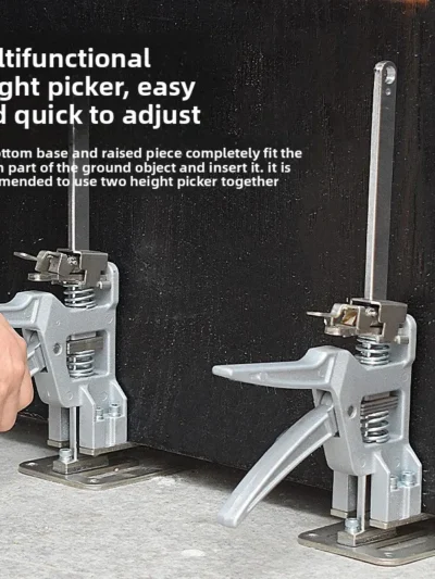 Hand Lifting Tool Set Labor-Saving Arm Jack Door Panel Drywall Board Lifter Lifting Cabinet Tile Height Adjuster Elevator Tool