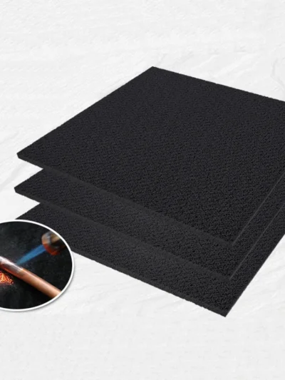 Welding Blanket Fireproof Heat Resistant Flame Retardant Carbon Felt for Welder