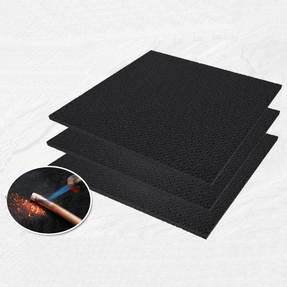 Welding Blanket Fireproof Heat Resistant Flame Retardant Carbon Felt for Welder