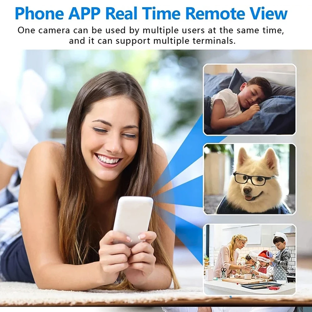 Mini Camera 1080P HD DIY Cam Module WiFi Remote Monitoring Motion Detection Home Security Surveillance Camcorder Video Recorder - Image 4