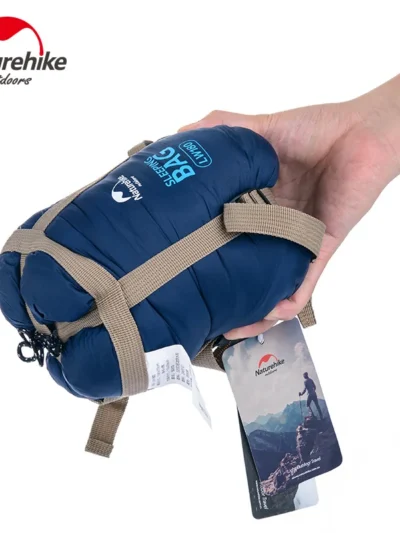 Naturehike Sleeping Bag Ultralight Waterproof Cotton Sleeping Bag Nature Hike Summer Hiking Camping  Tent Sleeping Bag
