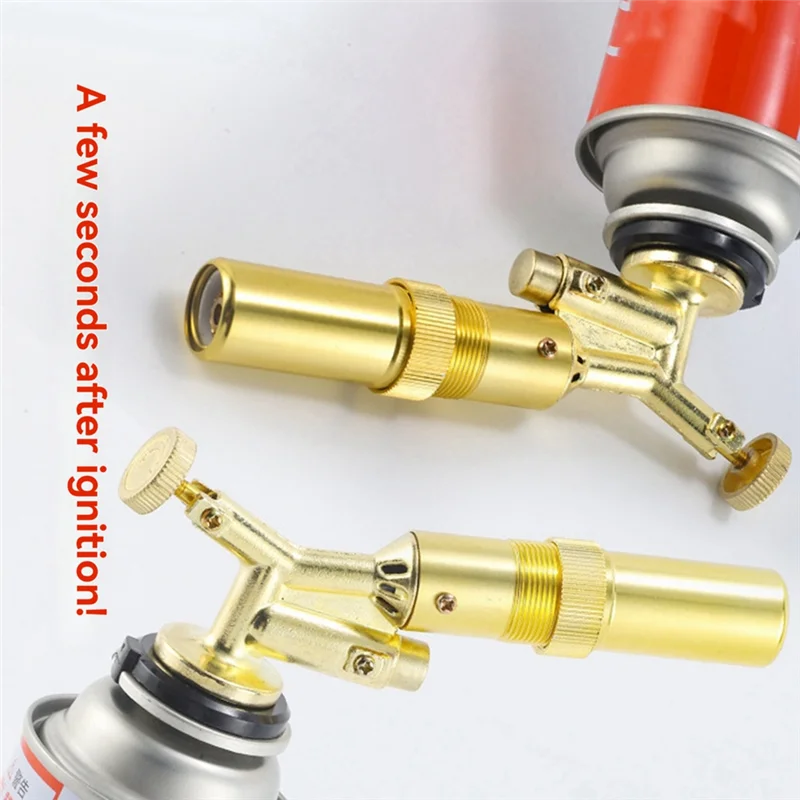 75STO-Welding Torch Gas Burner Flame Tool Blower Pure Copper Gas Welding Supplies Barbecue Auto Ignition Kitchen Baking Tool - Image 3