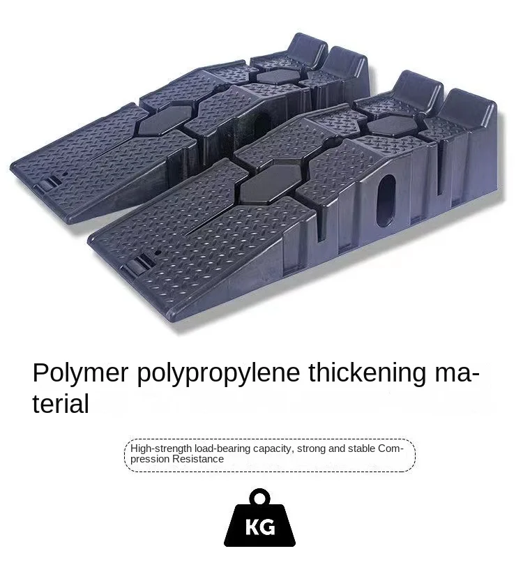 Heavy Duty 2500KG Car Repair Ramp 900mm Long Anti-Slip Vehicle Service Ramp for Oil Change, Maintenance, Jack Lift and Garage Re - Image 9