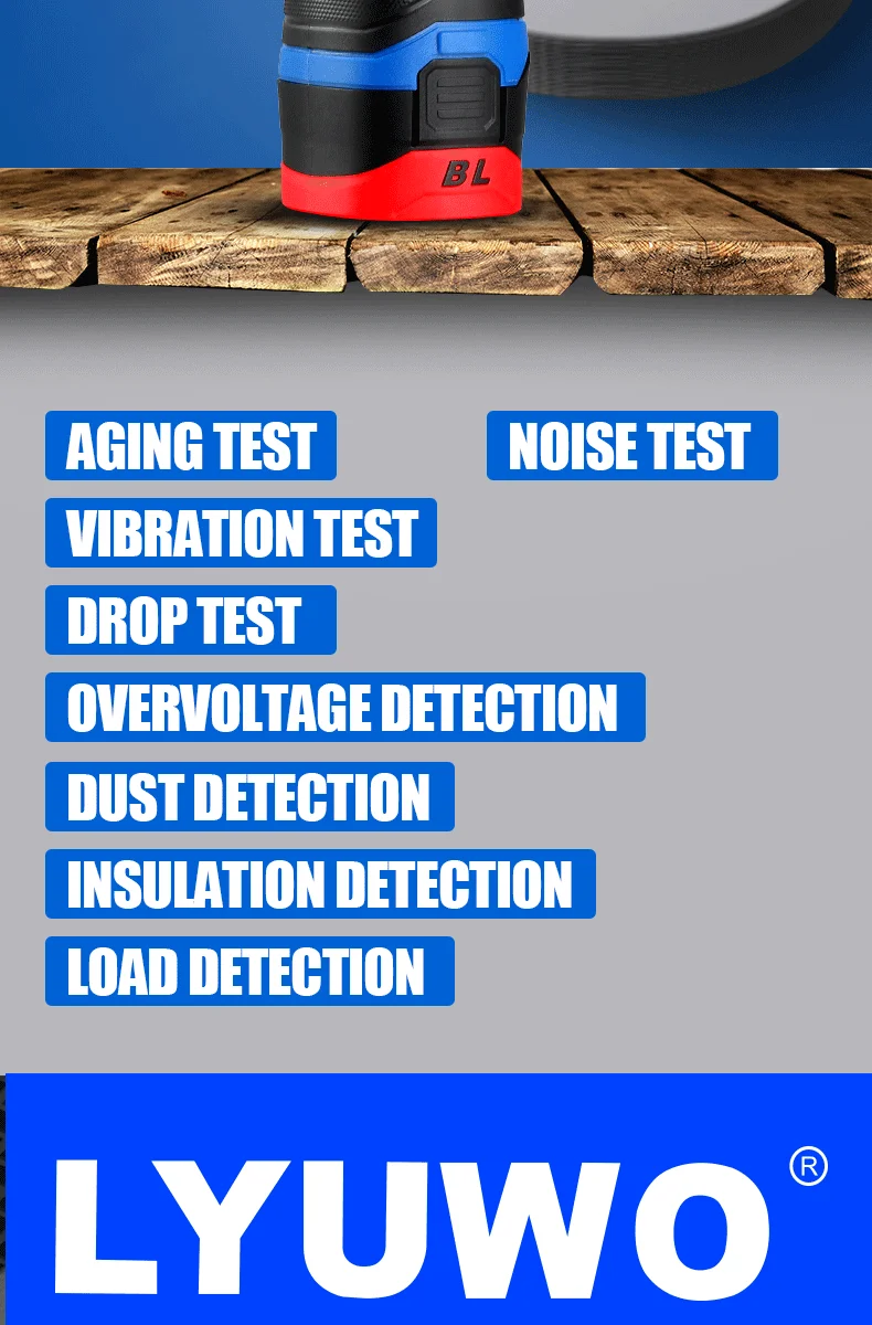 LYUWO Brushless 16V Electric Screwdriver With a Large Torque Of 160N. M, Impact Type Cordless Drill, Household Multi-functiona - Image 11