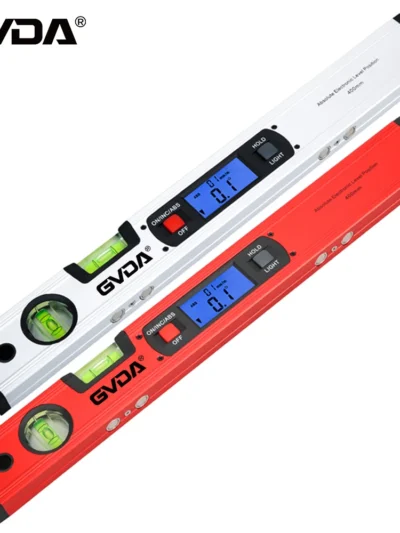 GVDA Digital Spirit level Bubble Magnetic Electric Level 360 degree Angle Finder Protractor Inclinometer Horizontal Scale Ruler