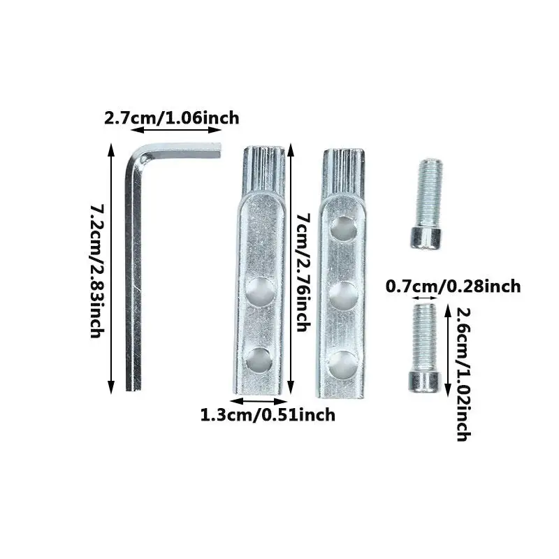 Faucet Angle Valves Broken Wire Extractor Set Damage Screw Extractor Remover Universal Angle Valve Wire Stripped Screw Extractor - Image 10