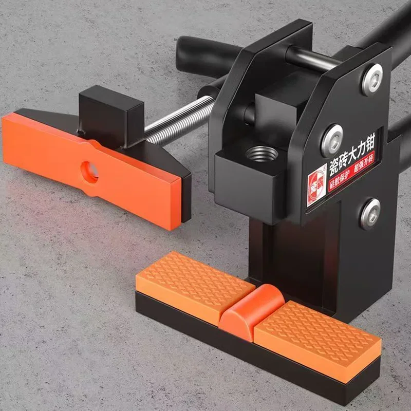 Heavy Duty Tile Breaking Pliers Manual Tile Cutter Aluminum Construction Rubber Coated Handles for Home Renovation Projects - Image 3