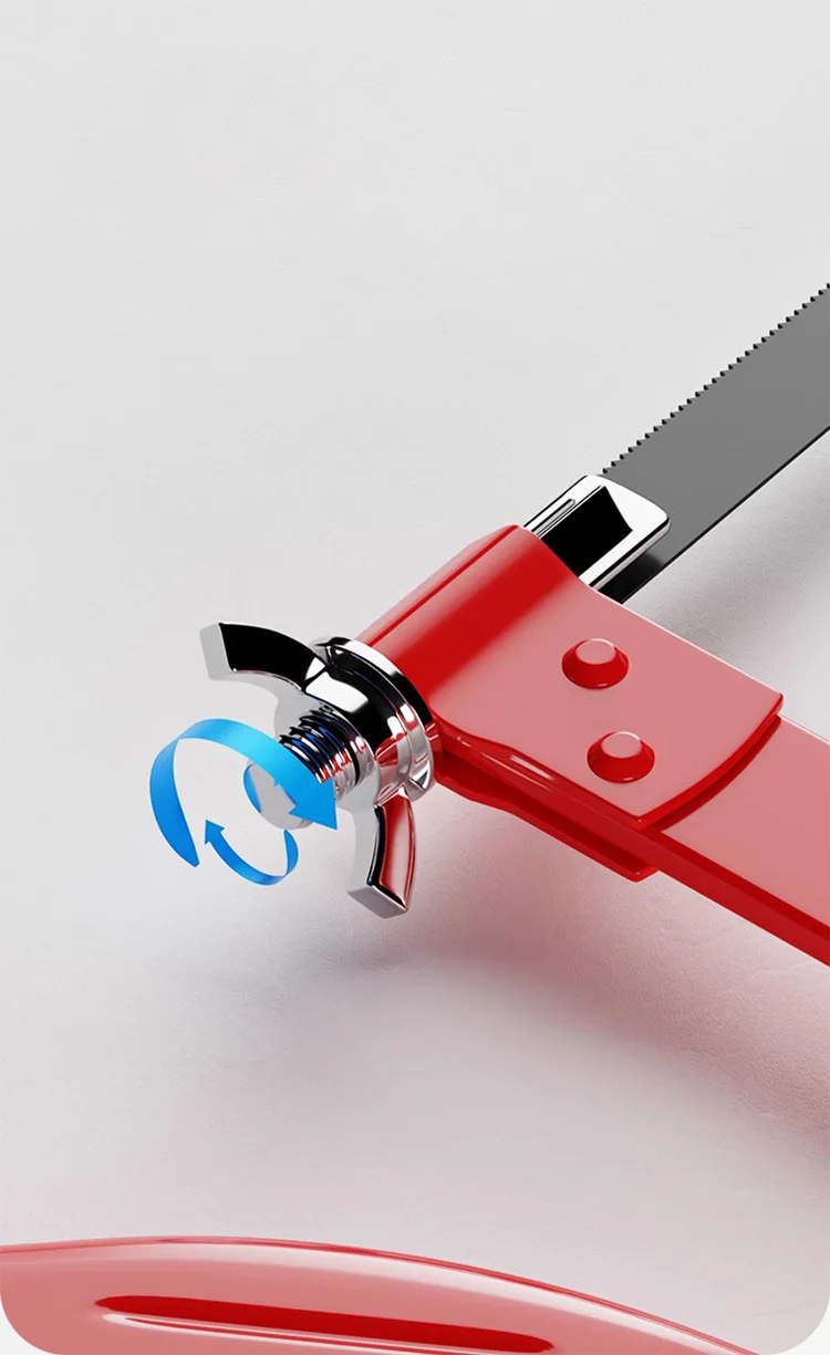 DELIXI ELECTRIC Hacksaw All-steel Heavy-duty Household Small Hand-held Saw,Adjustable Spacing,for Metal,Pipe,PVC,Wood Cutting - Image 12