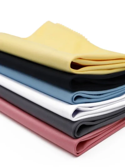 5pcs Big Size 30x30cm Needle 1 220gsm Glasses Lens Microfiber Cleaning Cloth Eyeglasses Cleaner Wipe Colorful Grey White Black