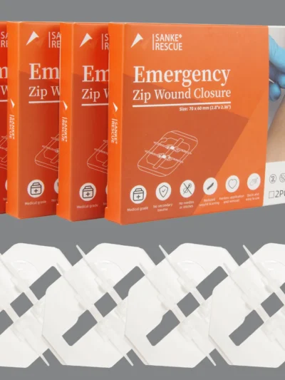 Zipper Painless Wound Closure Device Suture-free Wound Dressing Closure Strips First Aid Kit Emergency Laceration Closures Band