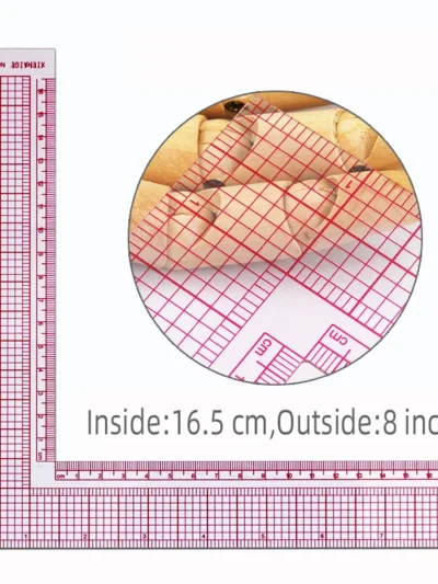 L-type ruler drawing supplies quilting ruler right-angle sewing accessories patchwork tools clothing cutting technology ruler