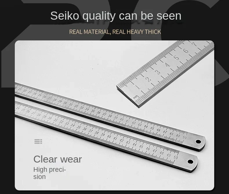 Engineered for Emergencies: 50cm Stainless Steel Ruler with Hardened Tip for Measurement & Window-Breaking - Image 14